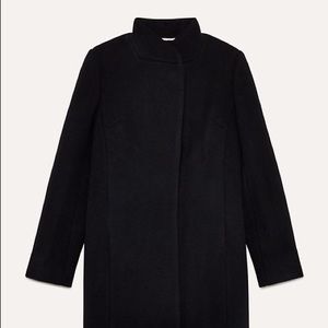 New Aritzia Laval Wool Coat Black Small